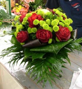 Bouquet de fleurs par Frédéric Jaunault