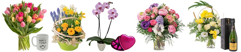 Découvrez notre sélection de fleurs et cadeaux pour la Fête des grands-mères.