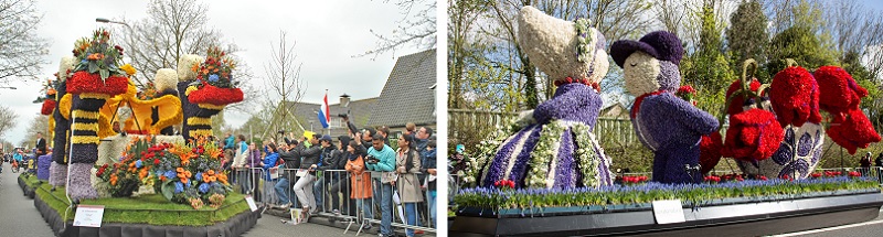 Chars Fleurs Décoration