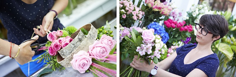 En 2016, le bouquet Rose a été réalisé par Roxane Maffre, un jeune talent de l'art floral français.
