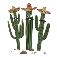 Homme cactus