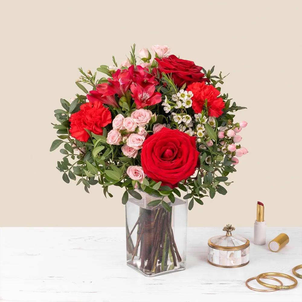 Bouquet de roses déclaration