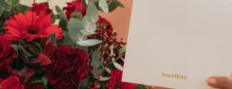 Carte de Saint-Valentin Interflora