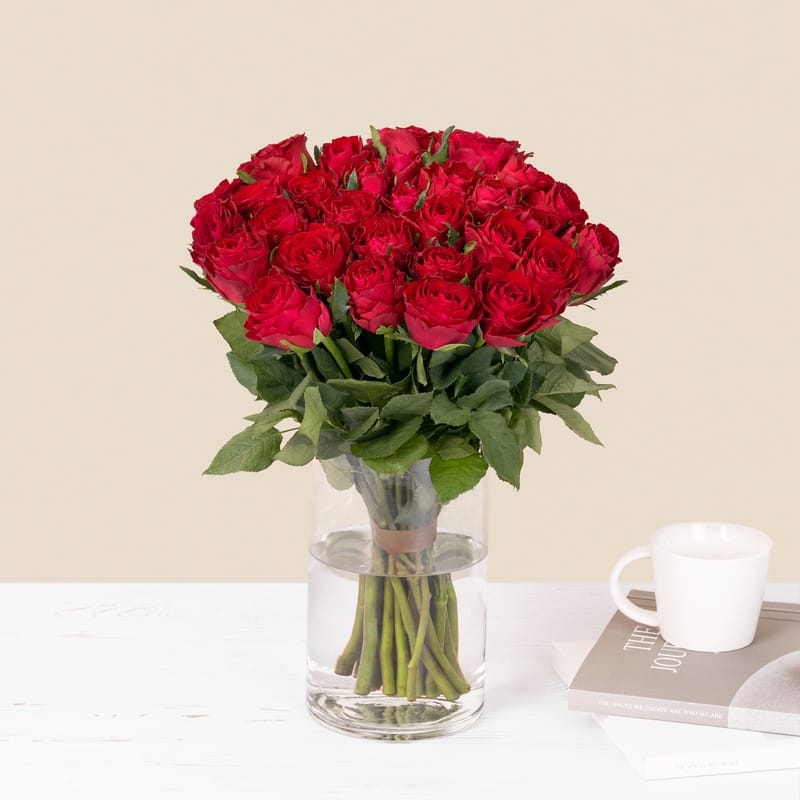 Bouquet de roses Max Havelaar