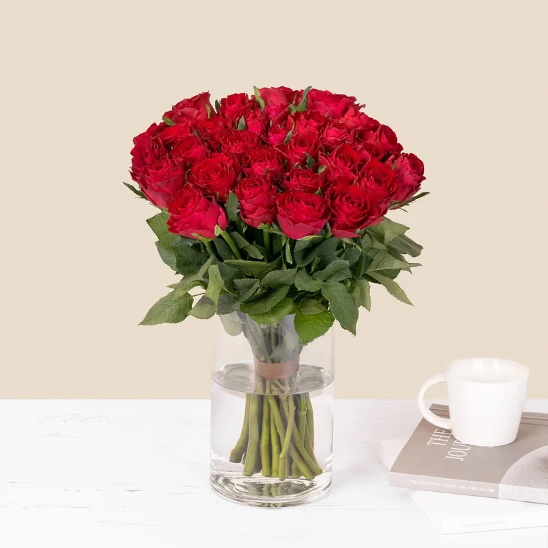 Bouquet de roses Max Havelaar