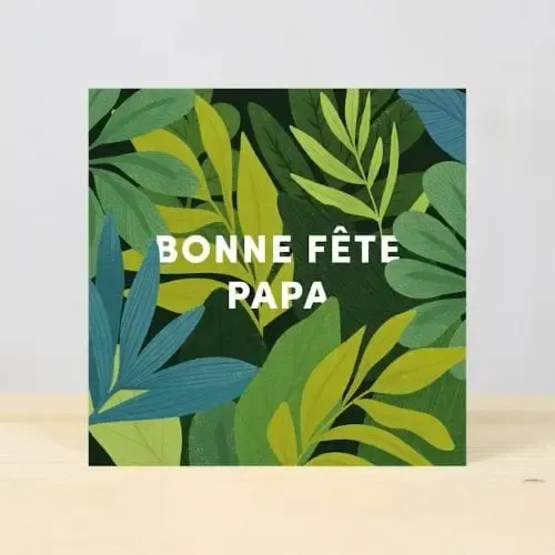 Carte Fête des Pères