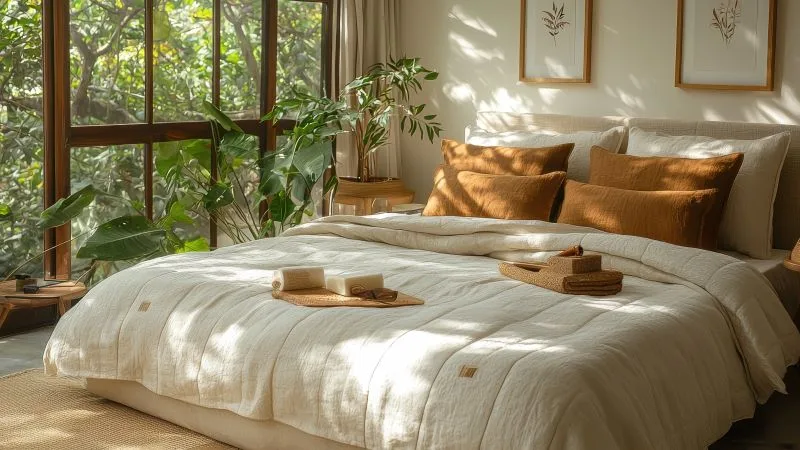 Chambre apaisante pour un sommeil réparateur