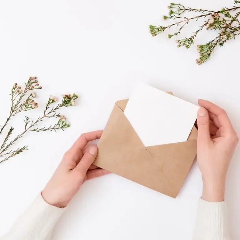 remercier pour un cadeau carte
