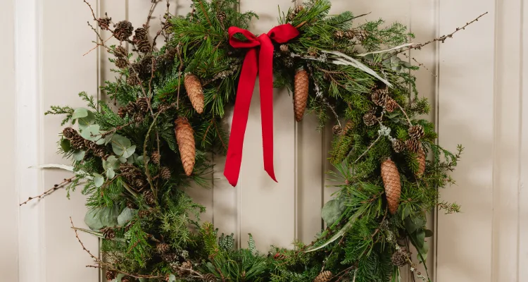 Décorez avec les plus belles couronnes de Noël, pour une ambiance festive dans chaque pièce