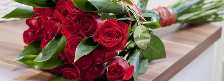 Bouquet de roses rouges