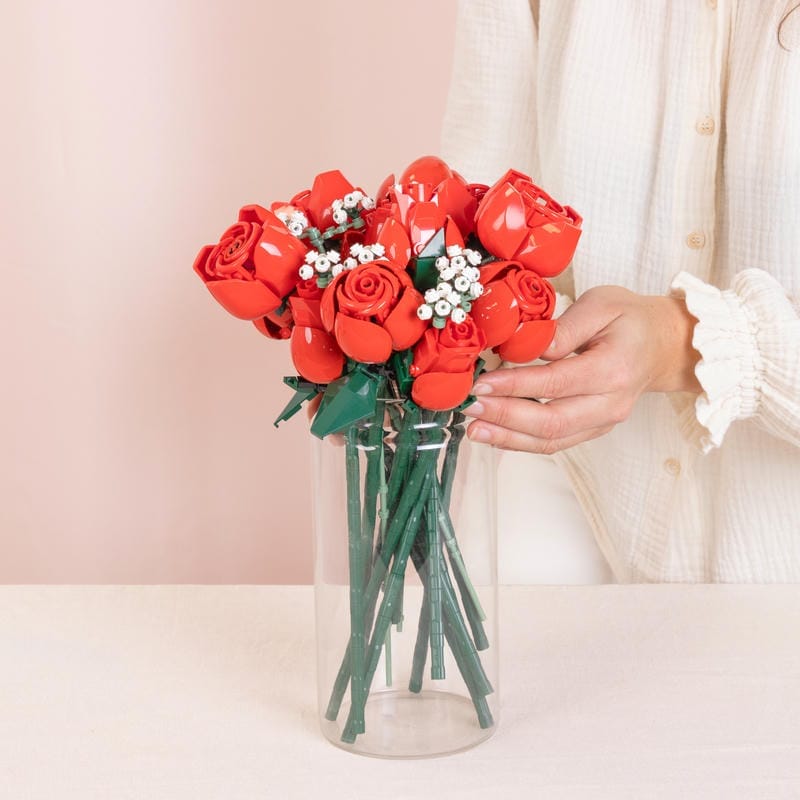 Bouquet de roses en LEGO®