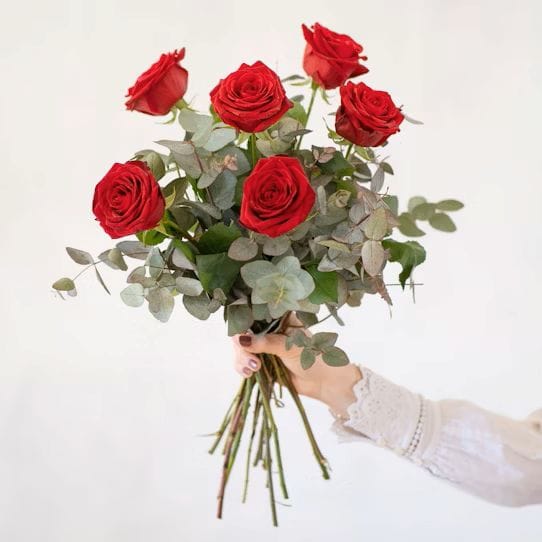 six roses