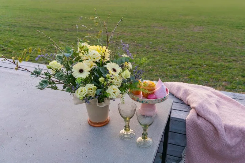 Table de Pâques extérieur