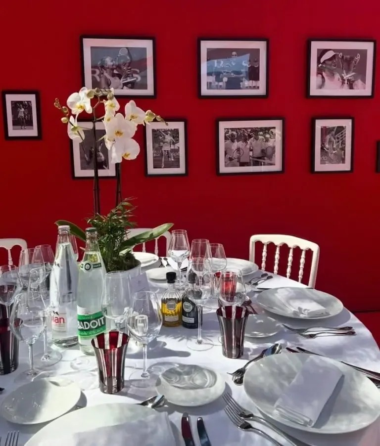 Trophee clarins composition fleurs table 1