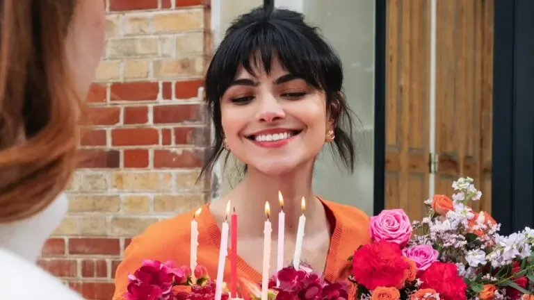 Joyeux anniversaire fleuri