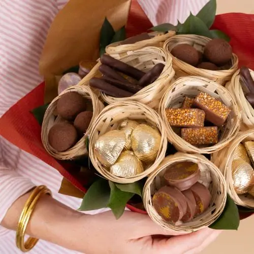 Bouquet de chocolats de Noël