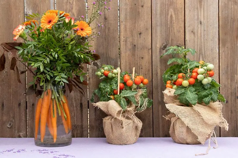 Bouquet végétal de Pâques