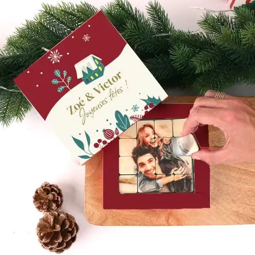 Carte de Noël gourmande