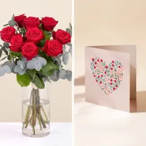 Mon grand amour et sa carte message