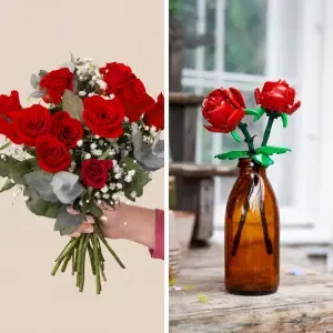 Coffret LEGO® Roses rouges