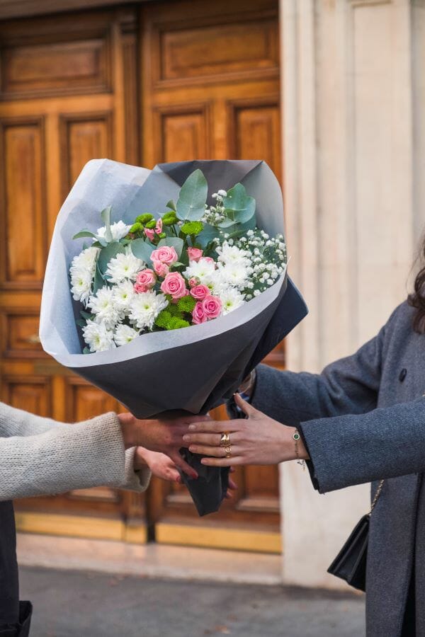 Livraison d'un bouquet de fleurs