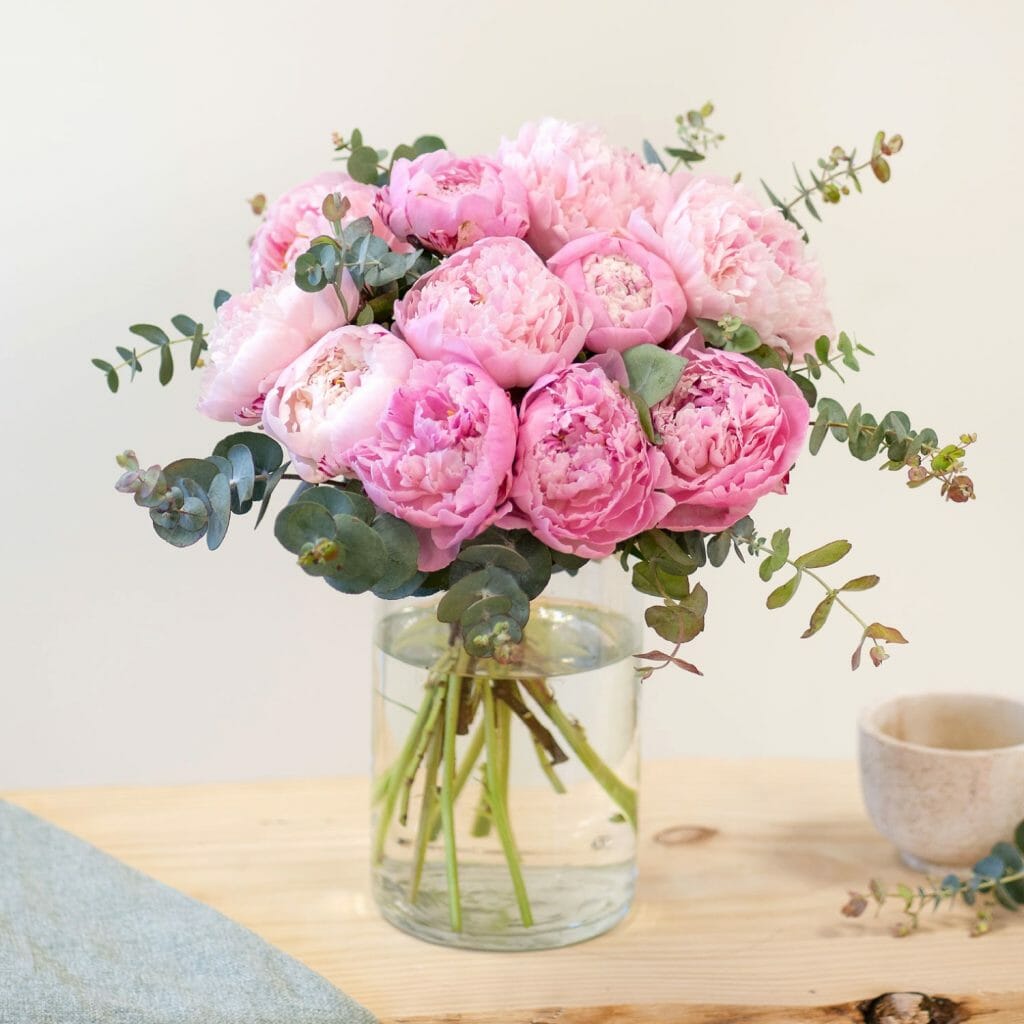 Magnifique bouquet de pivoine à offrir pour sa maman