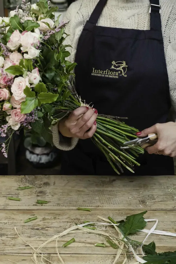 Artisan fleuriste reseau interflora