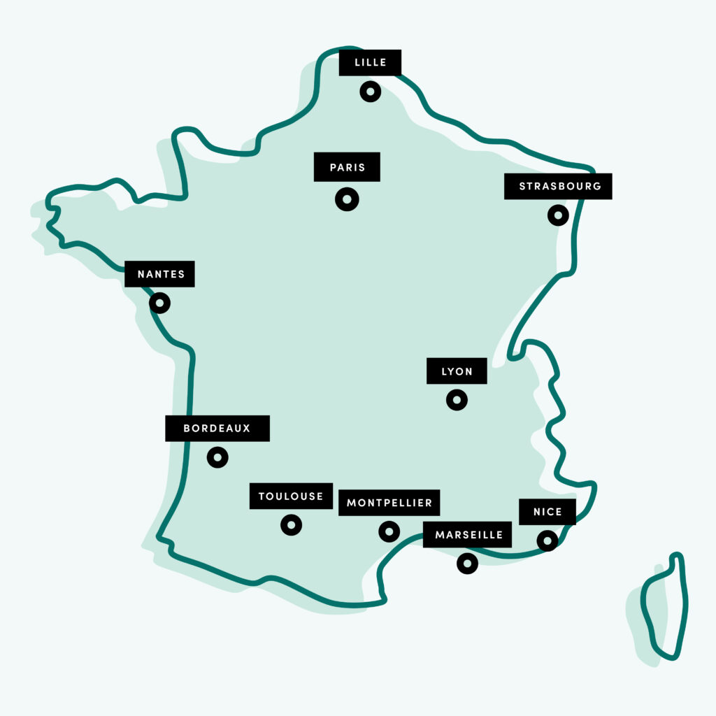 Carte réseau Interflora France