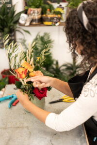 Au bouton d'or - bouquet de fleurs