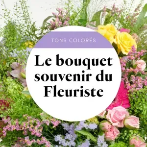 Le bouquet souvenir du fleuriste - Multicolore