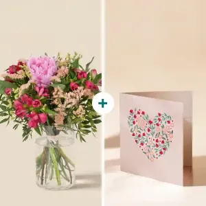 Peonia et sa carte fête des mères