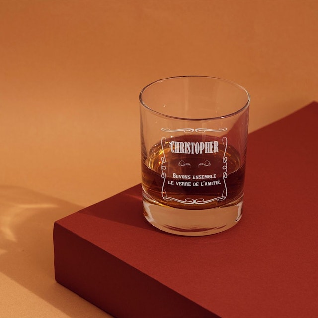 Verre à whisky personnalisé