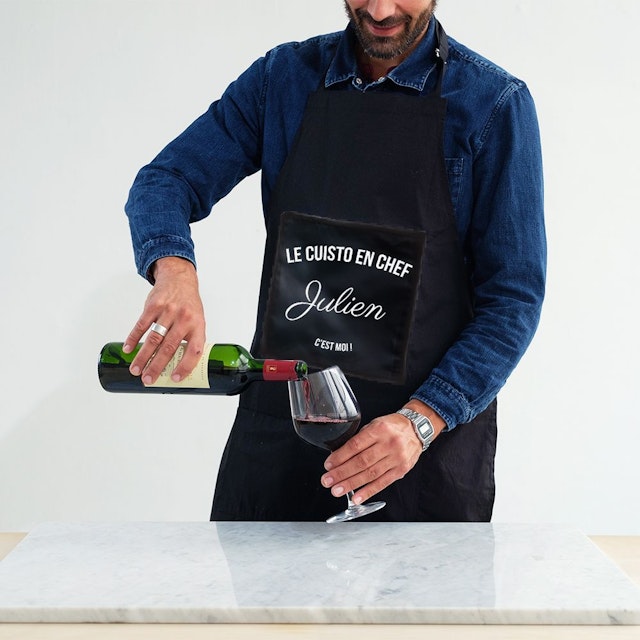 Tablier de cuisine personnalisé