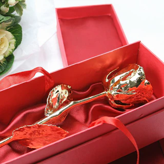 Rose en or