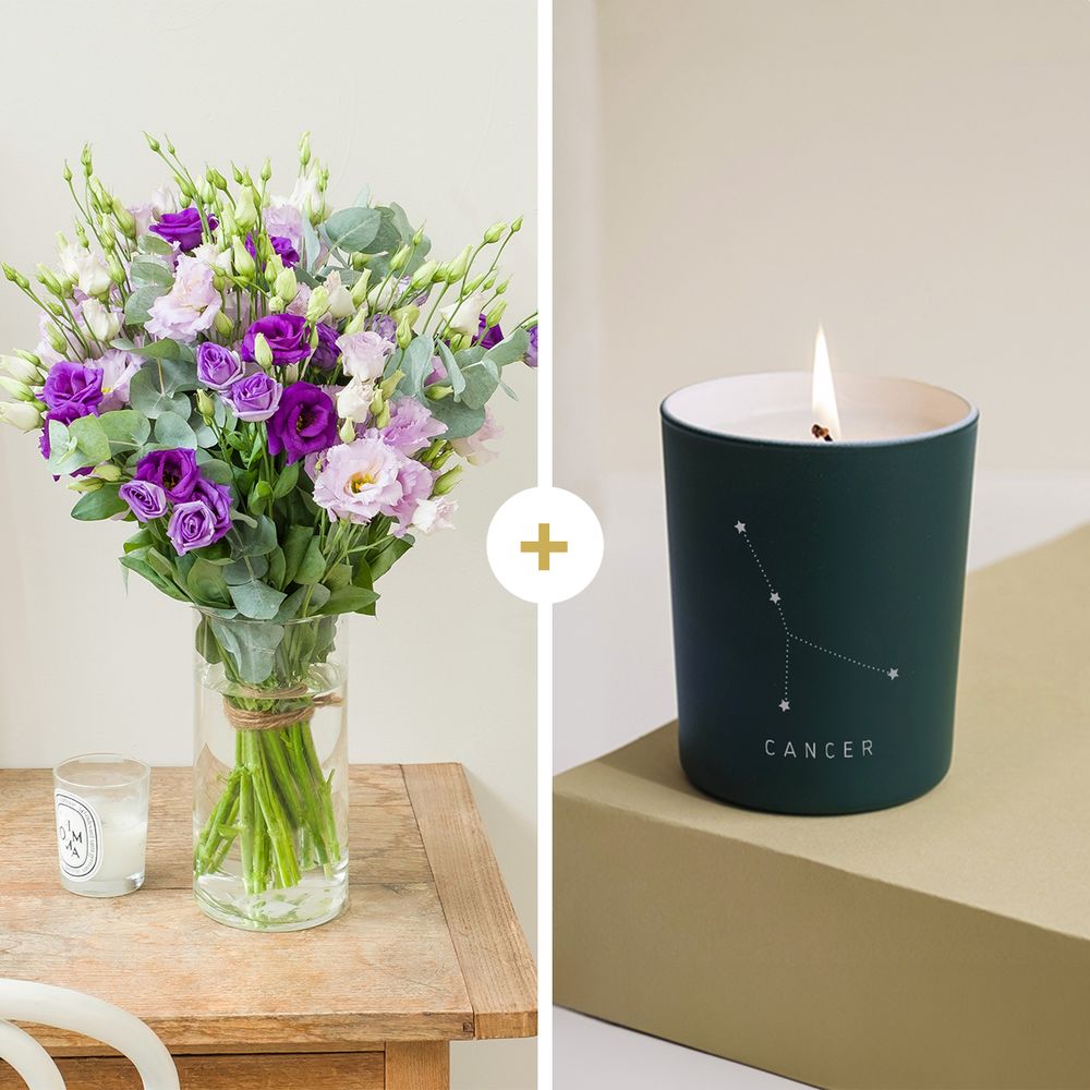 Brassée de lisianthus- Cancer