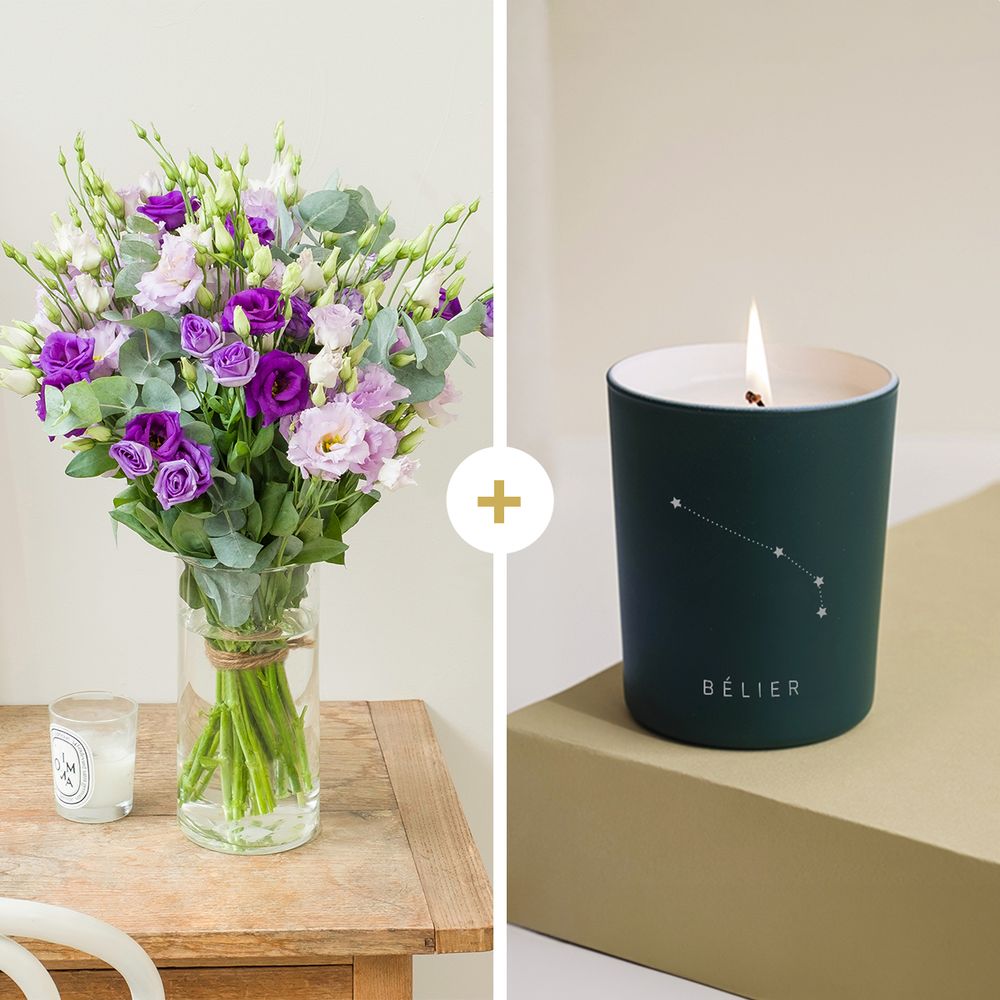 Brassée de lisianthus - Bélier