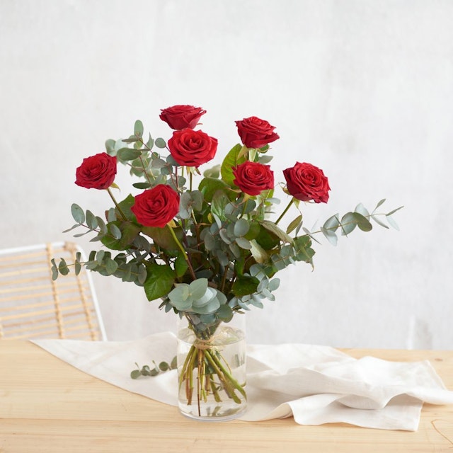 Roses rouges élégantes
