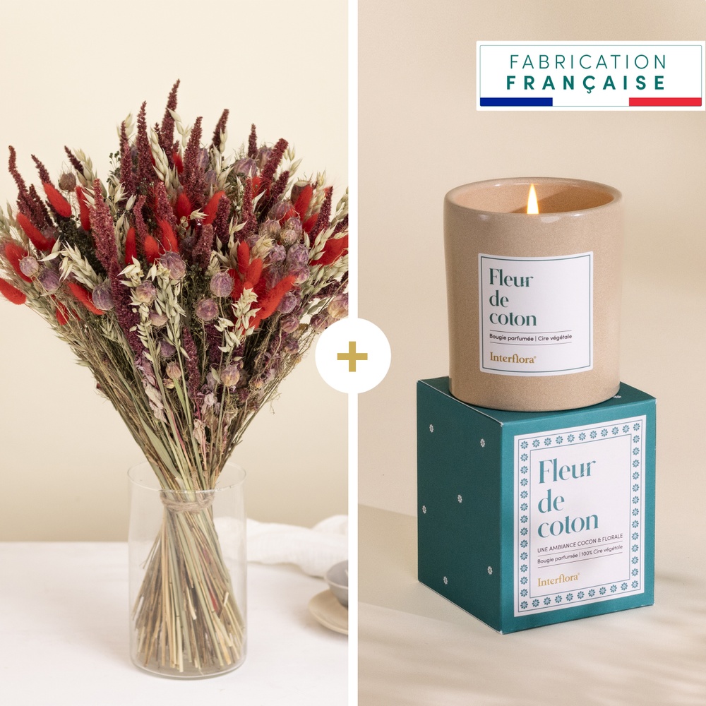 Lovely Carmin et sa bougie parfumée