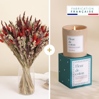 Lovely Carmin et sa bougie parfumée