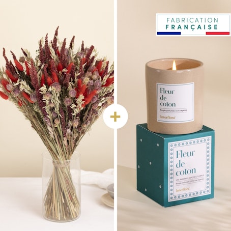 Lovely Carmin et sa bougie parfumée