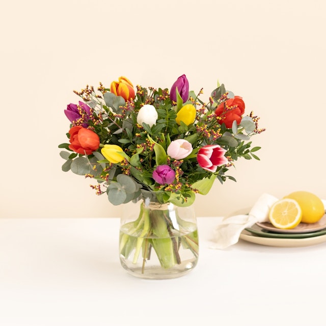 Nos charmantes tulipes