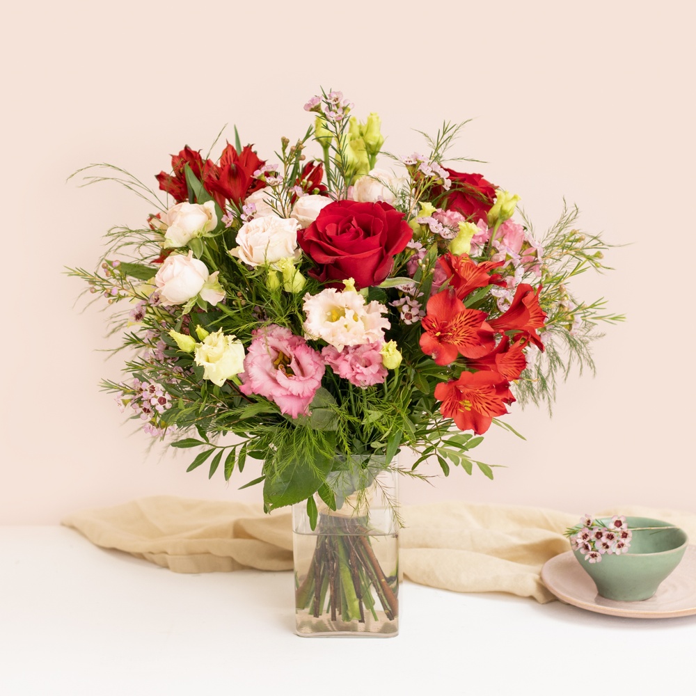 Déclaration et son vase offert