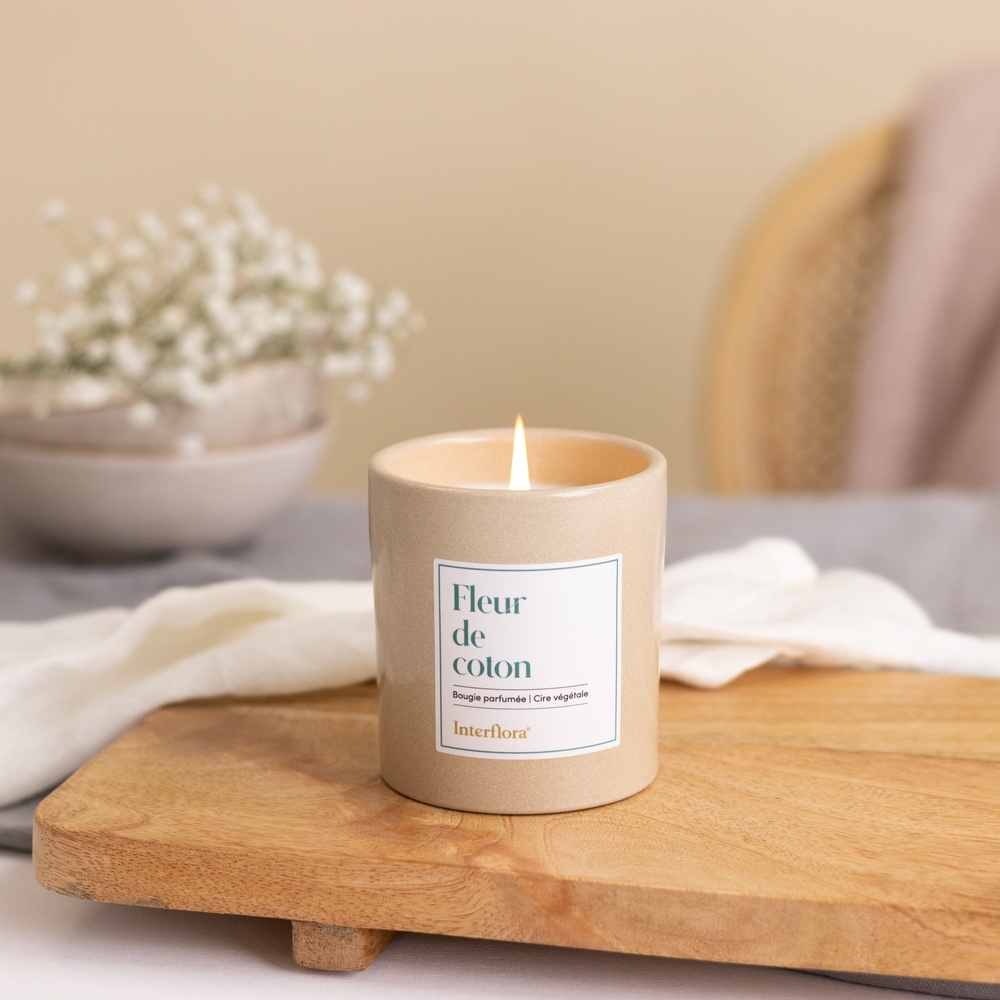 Golden Light et sa bougie parfumée