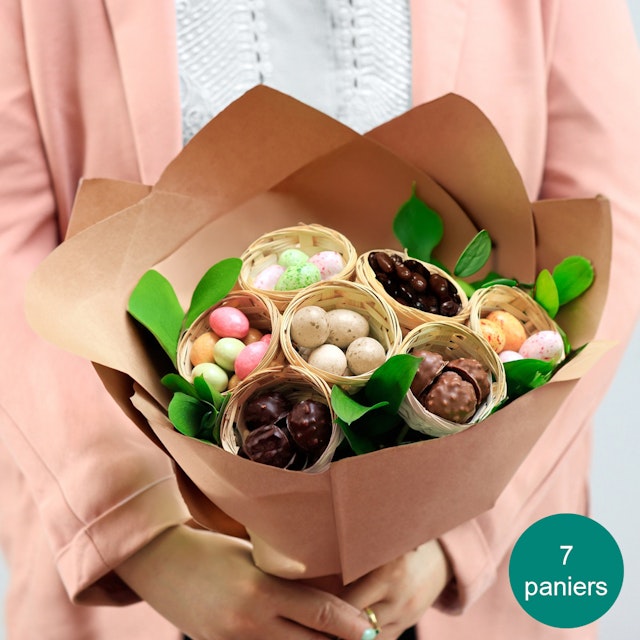 Bouquet de chocolats de Pâques