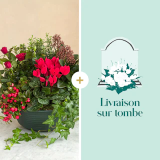 Amitié éternelle et sa livraison sur tombe