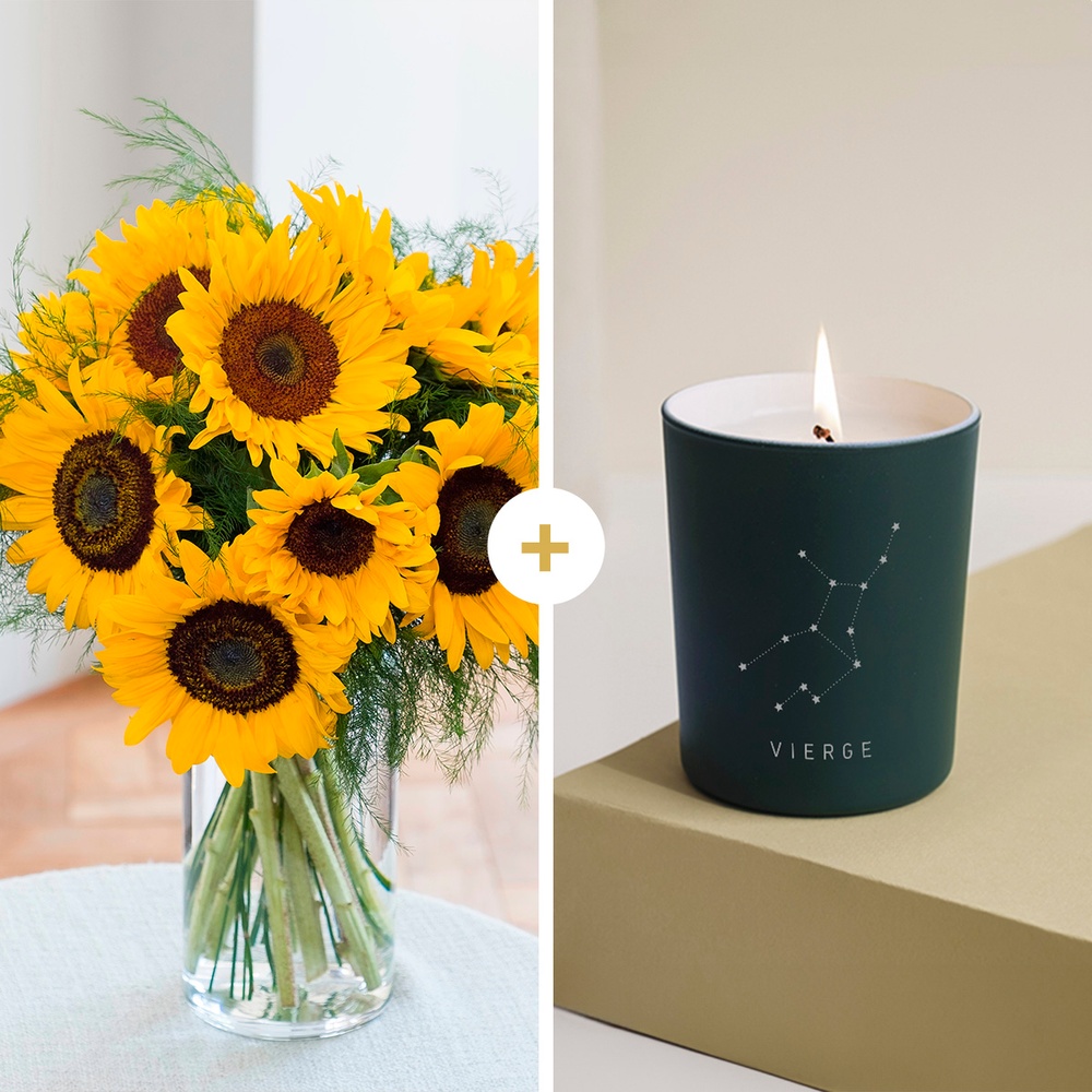 Brassée de tournesols - Vierge