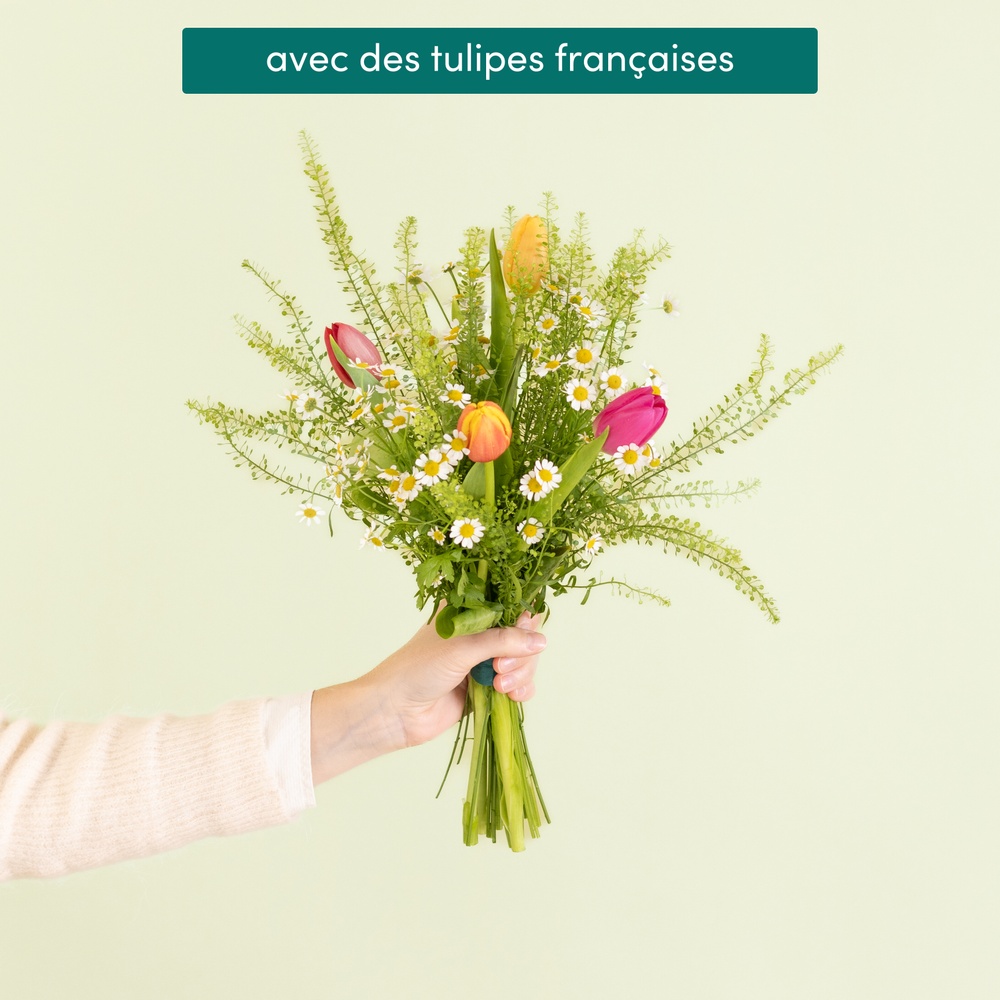 Petit bouquet avec tulipes