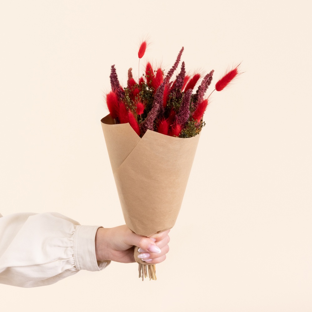 Petit bouquet de fleurs séchées