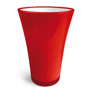 Vase Fizzy Incassable - Rouge