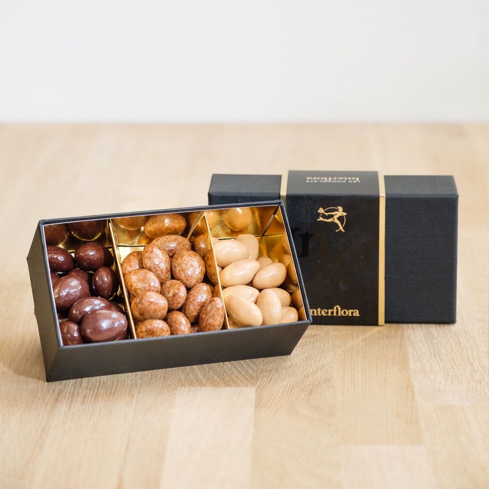 Echappée fleurie et ses amandes au chocolat